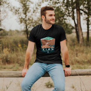Zion National Park Camping Outdoors Men T-Shirt