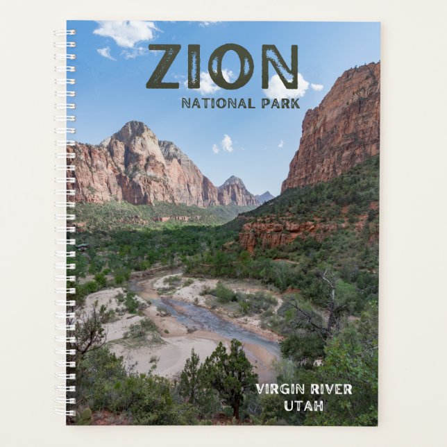 Zion National Park Cover Planner (Front)