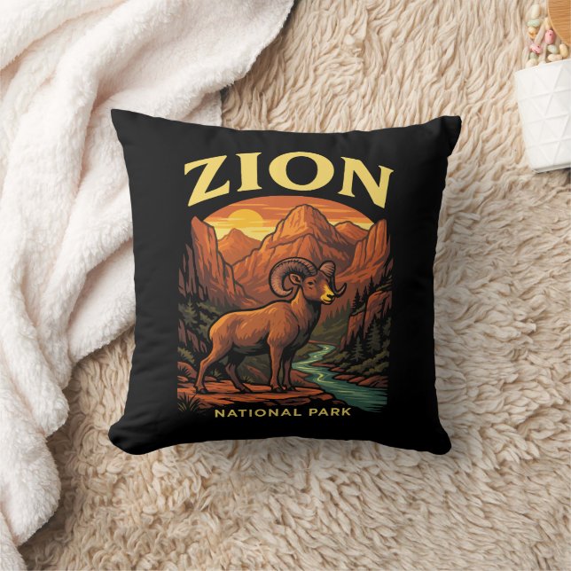 Zion National Park Cushion (Blanket)