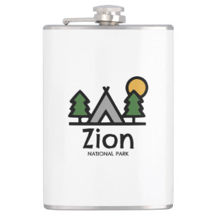 Zion National Park Hip Flask
