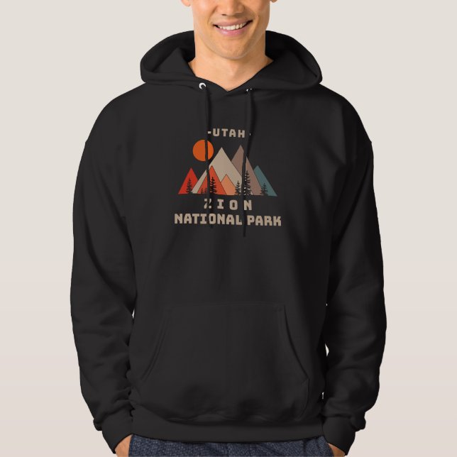 Zion National Park Hoodie (Front)