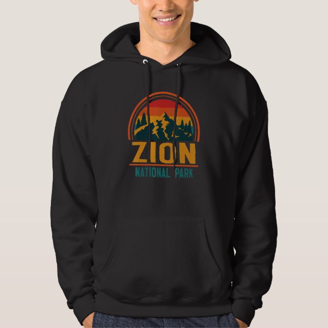 Zion National Park Hoodie (Front)