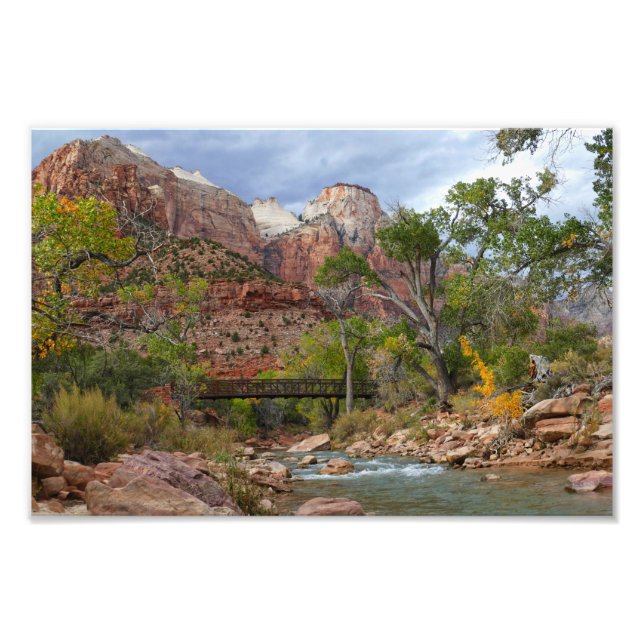 Zion National Park I Photo Print (Front)
