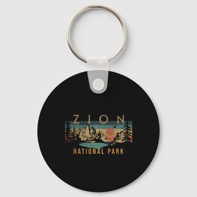 Zion National Park  Key Ring (Front)