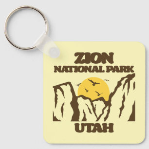 Zion National Park Key Ring