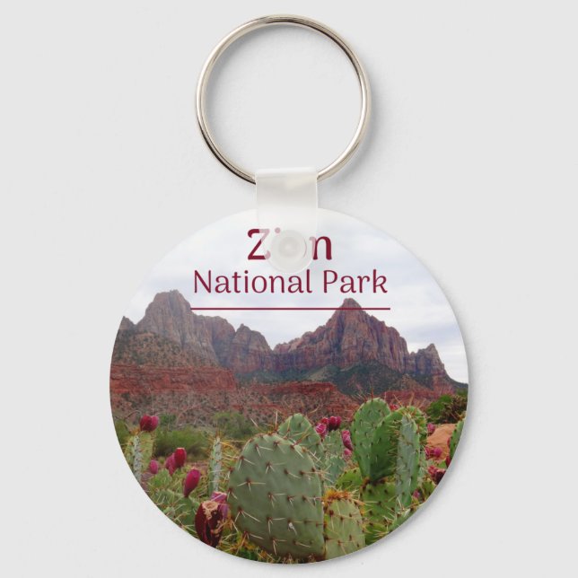 Zion National Park Keychain (Front)