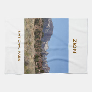 Zion National Park kitchen towel
