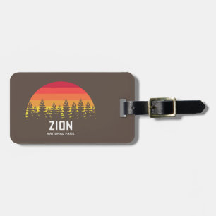 Zion National Park Luggage Tag