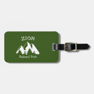 Zion National Park Luggage Tag