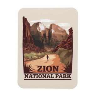 Zion National Park Magnet