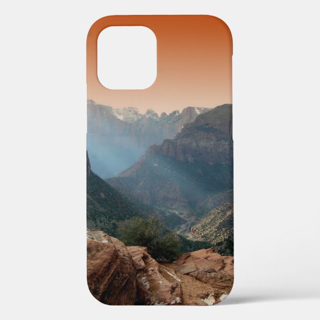 Zion National Park Mountains Landscape Case-Mate iPhone Case (Back)