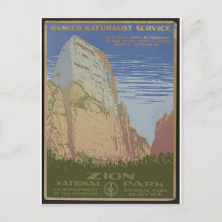 Zion National Park Postcard