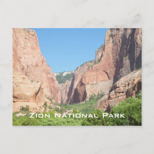 Zion National Park Postcard