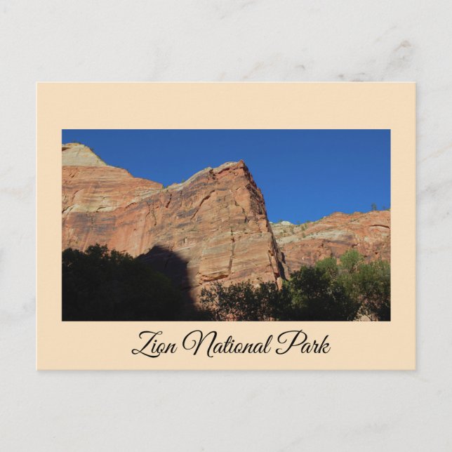  Zion National Park Postcard (Front)