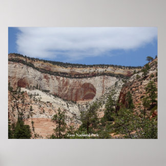Zion National Park Poster