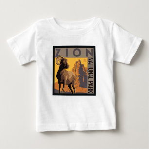 Zion National Park   Ram Baby T-Shirt
