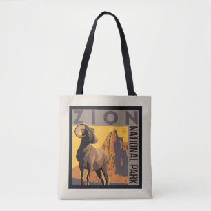 Zion National Park   Ram Tote Bag