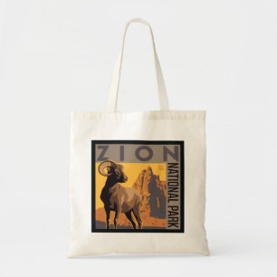 Zion National Park   Ram Tote Bag