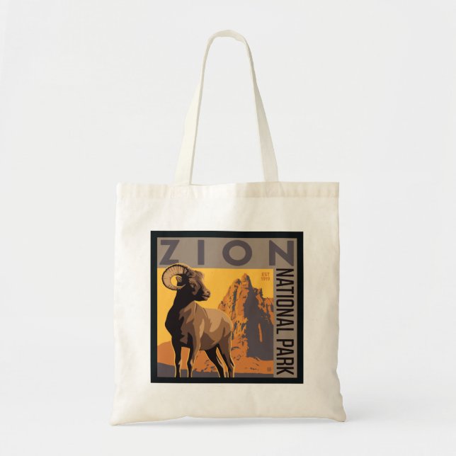Zion National Park | Ram Tote Bag (Front)