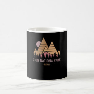 Zion National Park Retro Coffee Mug