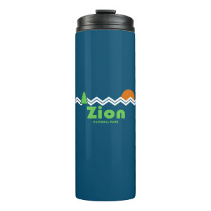 Zion National Park Retro Thermal Tumbler