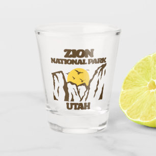 Zion National Park Shot Glass