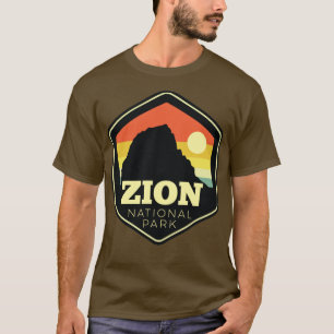Zion National Park Southern Utah Vintage Sunset He T-Shirt