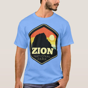 Zion National Park Southern Utah Vintage Sunset He T-Shirt