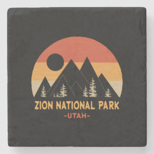 Zion National Park Stone Coaster