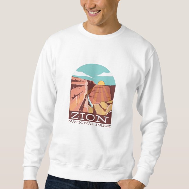 Zion National Park Sweatshirt (Front)