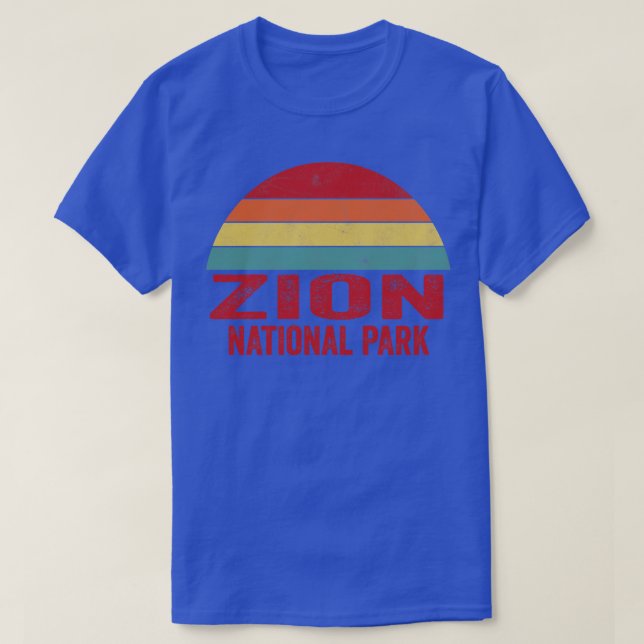 Zion National Park T-Shirt (Design Front)
