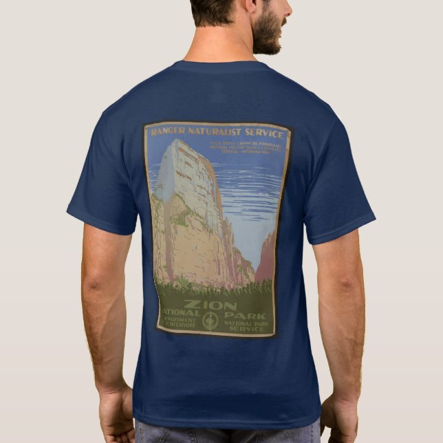 Zion National Park T-Shirt (Back)