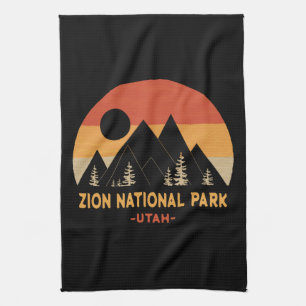 Zion National Park Tea Towel