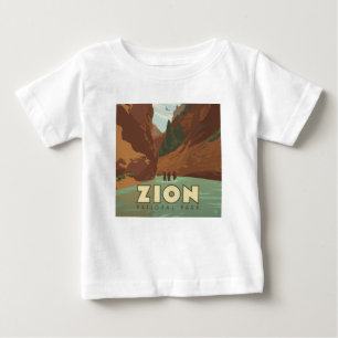 Zion National Park   The Narrows Baby T-Shirt