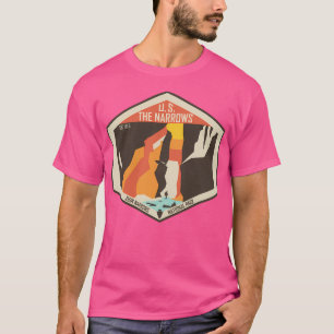 Zion National Park - The Narrows Baseball Sleeve T-Shirt