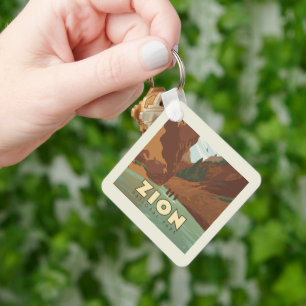 Zion National Park   The Narrows Key Ring