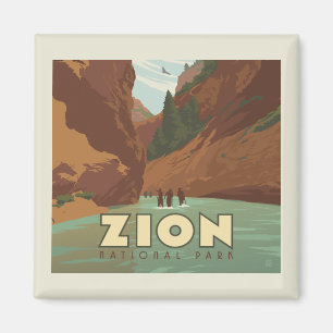 Zion National Park   The Narrows Magnet