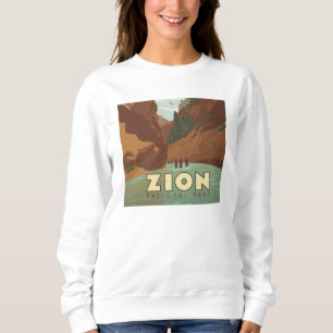 Zion National Park The Narrows Sweatshirt
