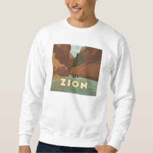 Zion National Park The Narrows Sweatshirt