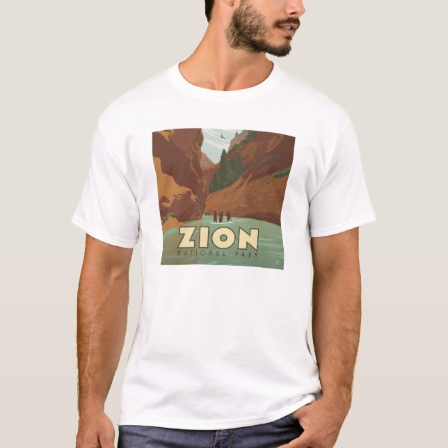 Zion National Park | The Narrows T-Shirt (Front)