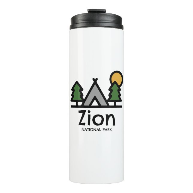 Zion National Park Thermal Tumbler (Front)