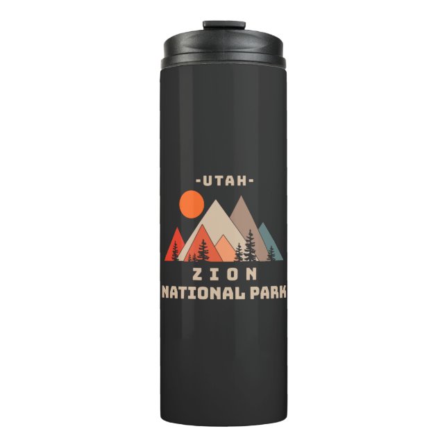 Zion National Park Thermal Tumbler (Front)