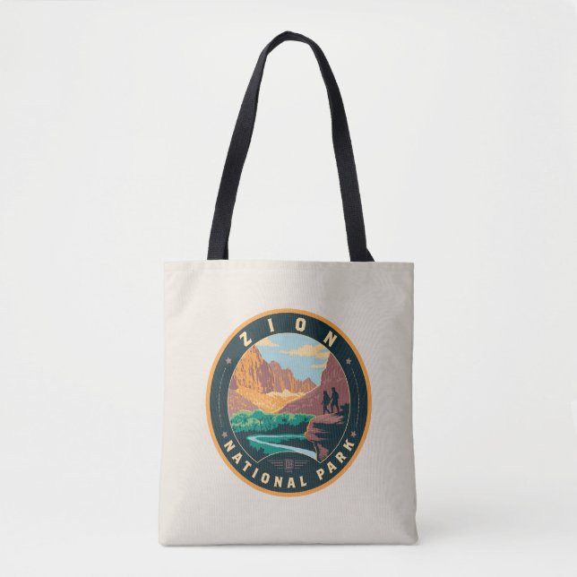 Zion National Park Tote Bag (Front)