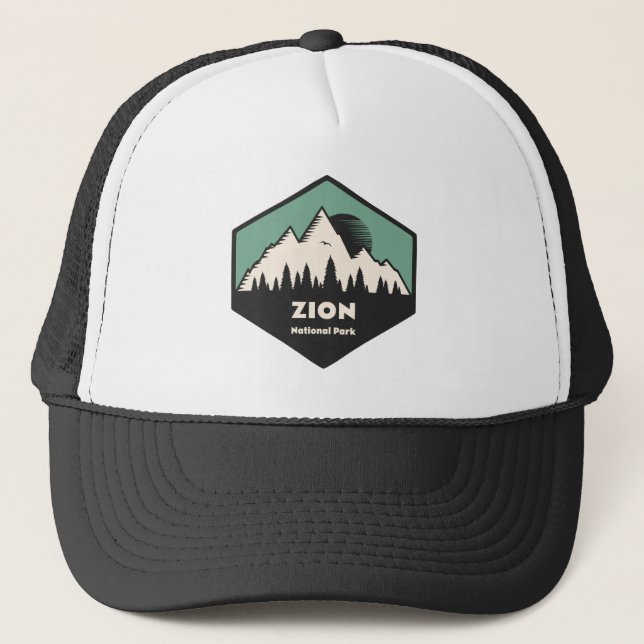 Zion National Park Trucker Hat (Front)
