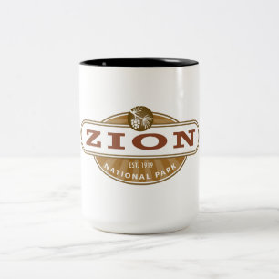 Zion National Park Two-Tone Coffee Mug