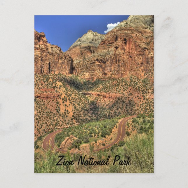 Zion National Park, UT Postcard (Front)