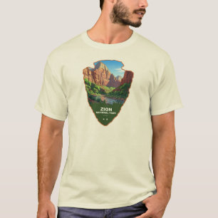 Zion National Park Utah Arrowhead T-Shirt