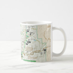 Zion National Park (Utah) map mug