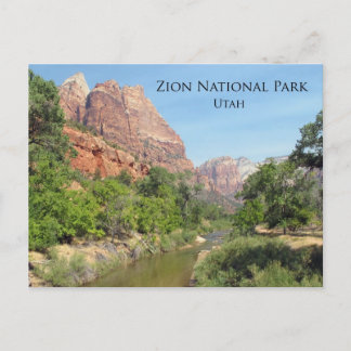 Zion National Park, Utah Postcard