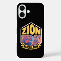 Zion National Park Utah Retro